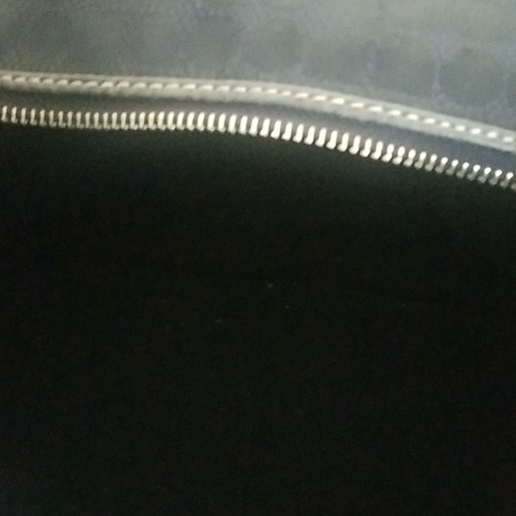 Kate Spade black canvas and leather shoulder bag - Picture 6 of 8